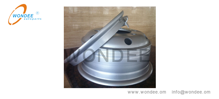 tube wheel rim الحافات الصلب أنبوب للشاحنات والمقطورات الثقيلة من الشركة المصنعة في الصين / الأوتوبارتس Wondee