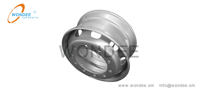 tubeless wheel rim الحافات عجلة لايحتاج للشاحنات والمقطورات الثقيلة من الشركة المصنعة في الصين / الأوتوبارت Wondee