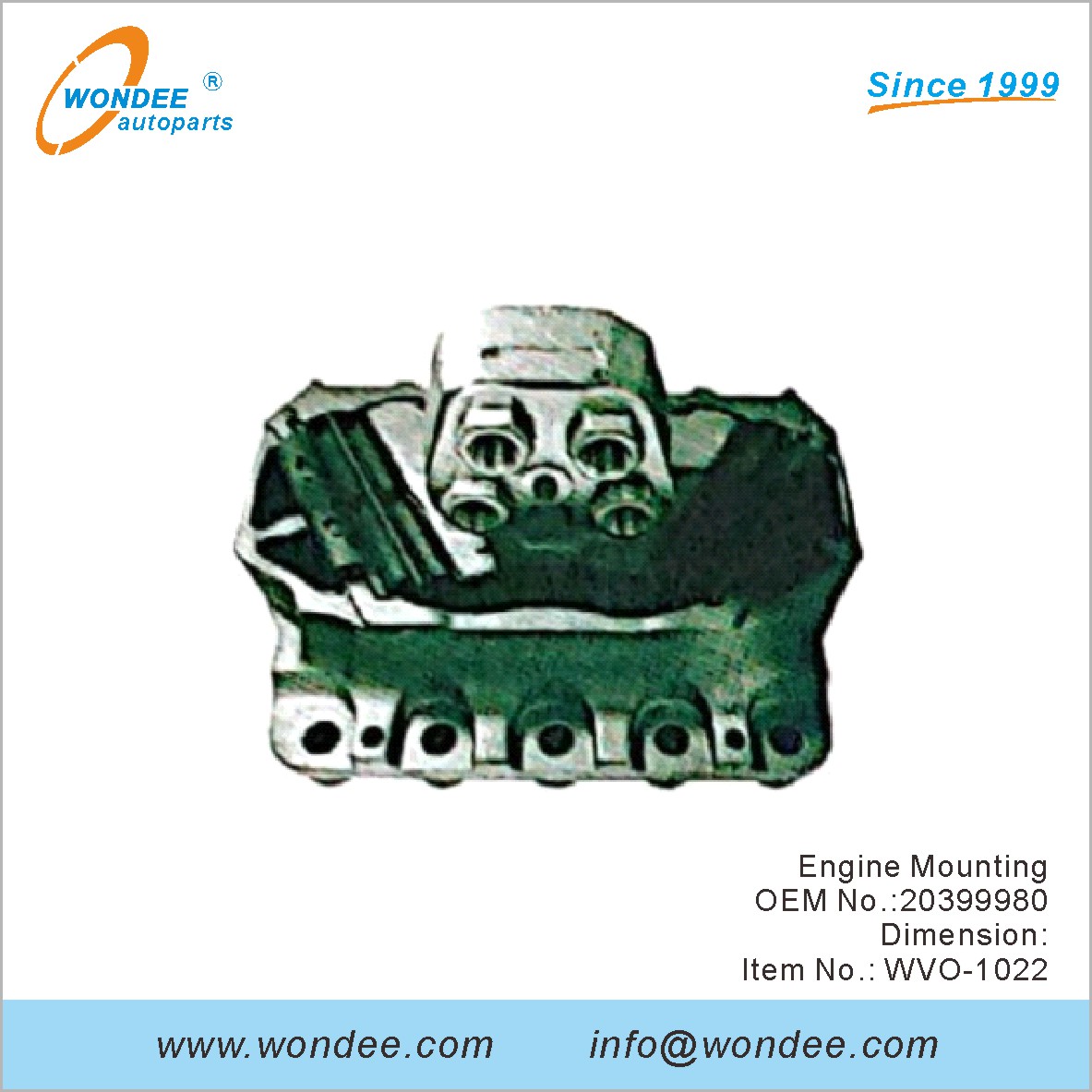 تصاعد المحرك OEM 20399980 لفولفو من Wondee