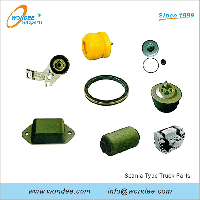 من نوع Scania type Rubber Ruping ، عازلة زنبركية ، تصاعد المحرك ، مجموعة الإصلاح ، ختم الزيت ، غطاء محور للشاحنة