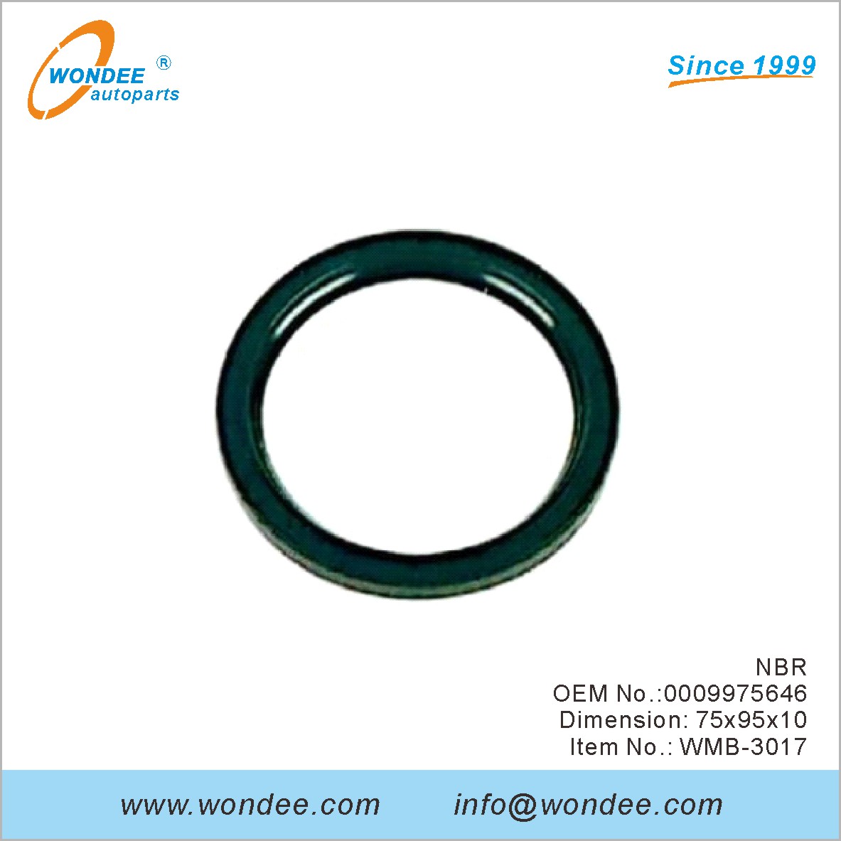 NBR OEM 0009975646 لبنز من Wondee