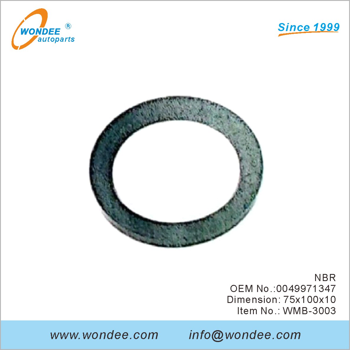 NBR OEM 0049971347FOR BENZ من Wondee