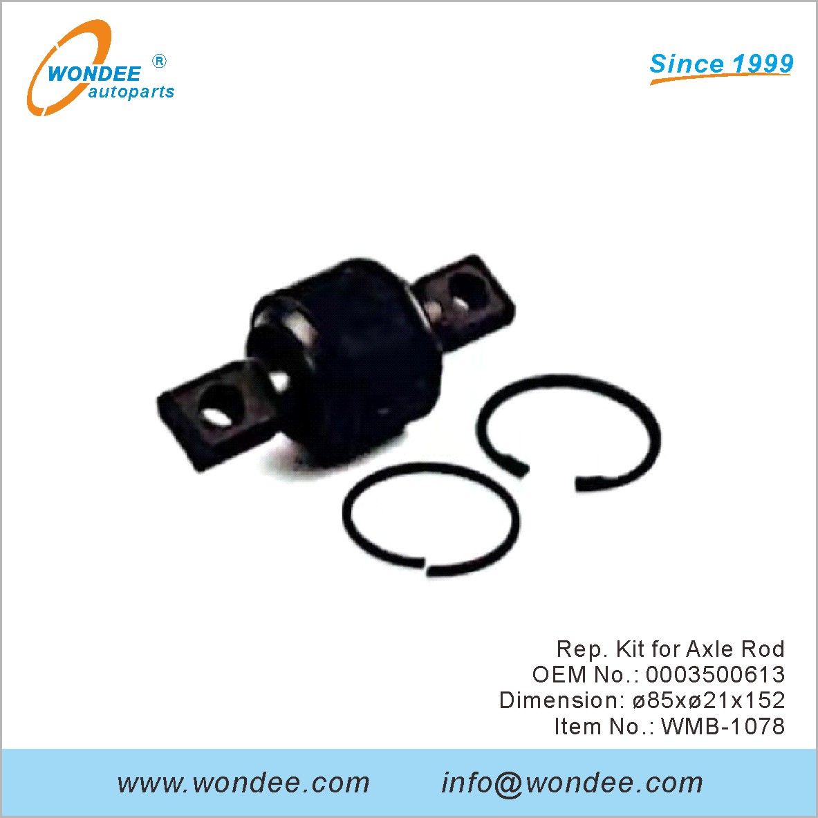 ريب. مجموعة محور قضيب OEM 0003500613 لبنز من Wondee