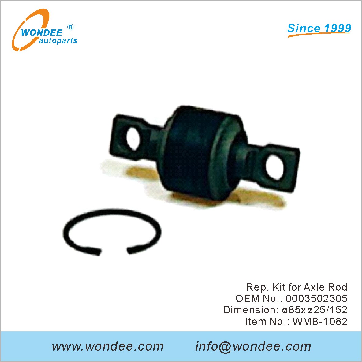 ريب. مجموعة محور قضيب OEM 0003502305 لبنز من Wondee