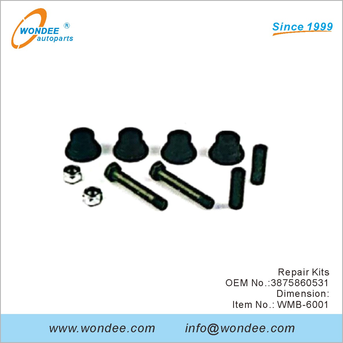 مجموعات الإصلاح OEM 3875860531 لبنز من Wondee