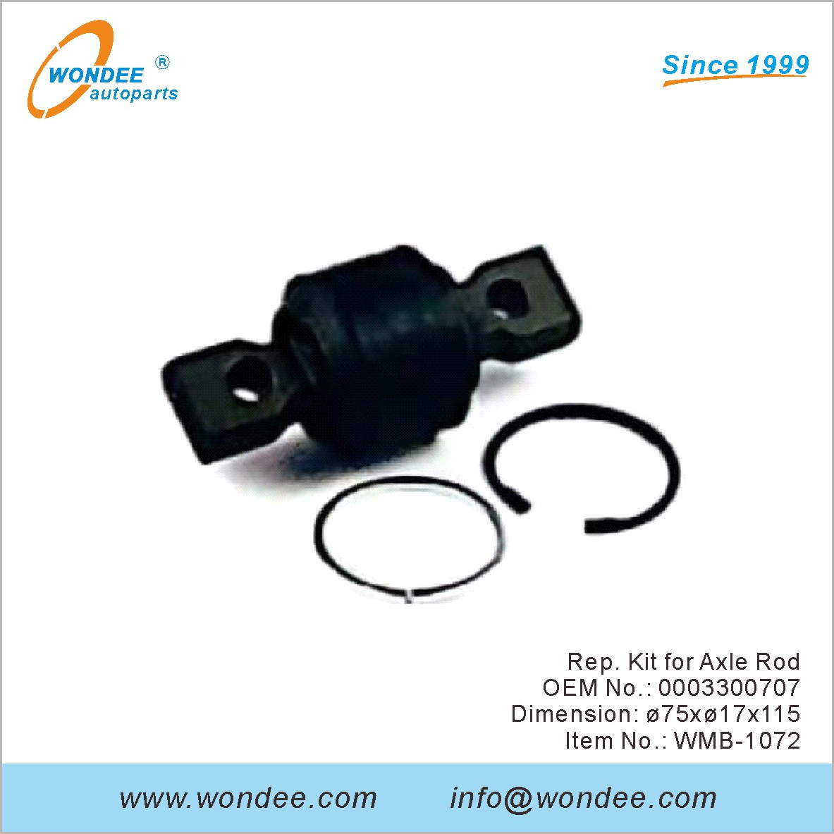 ريب. مجموعة محور قضيب OEM 0003300707 لبنز من Wondee