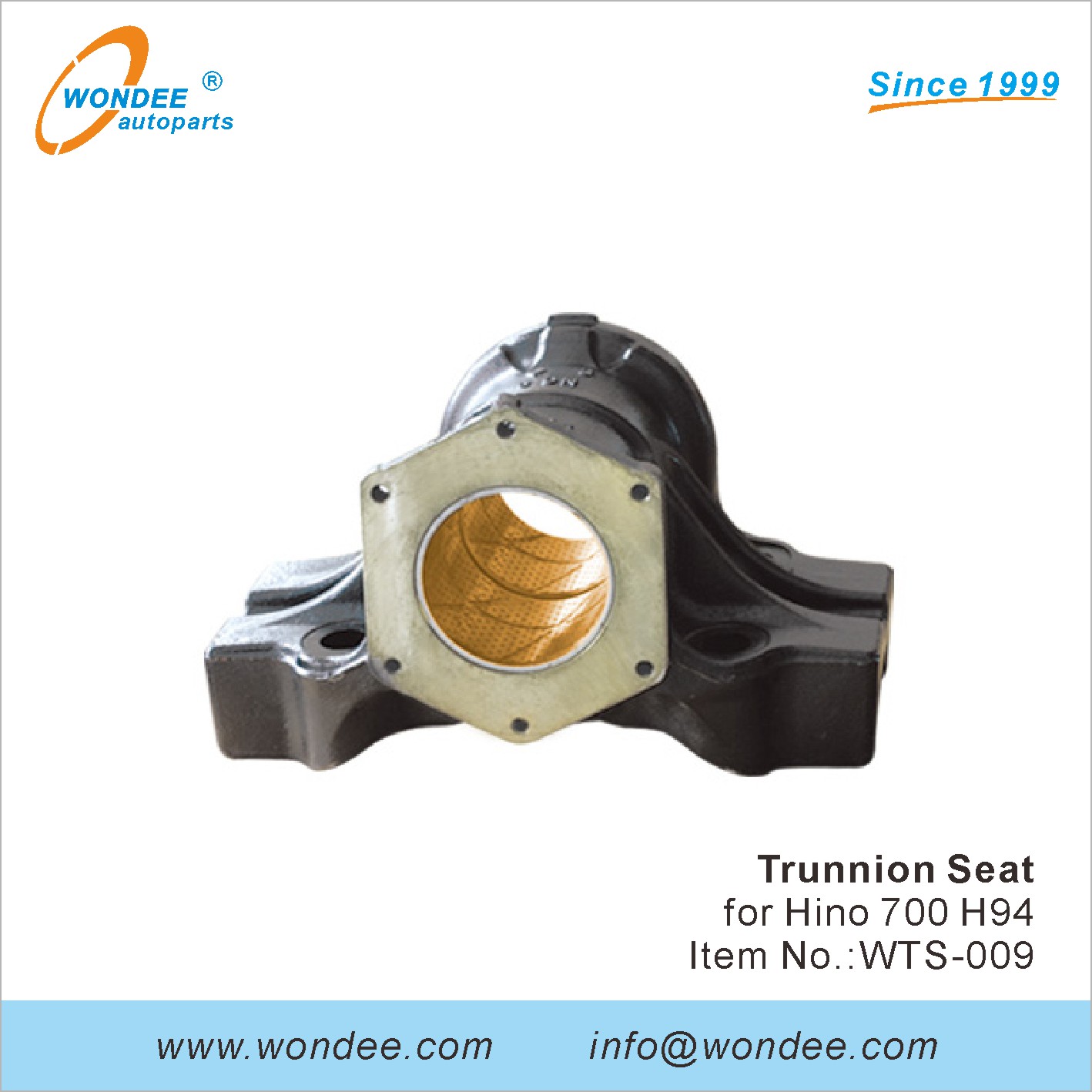 مقاعد trunnion لأنواع مختلفة من الشاحنات