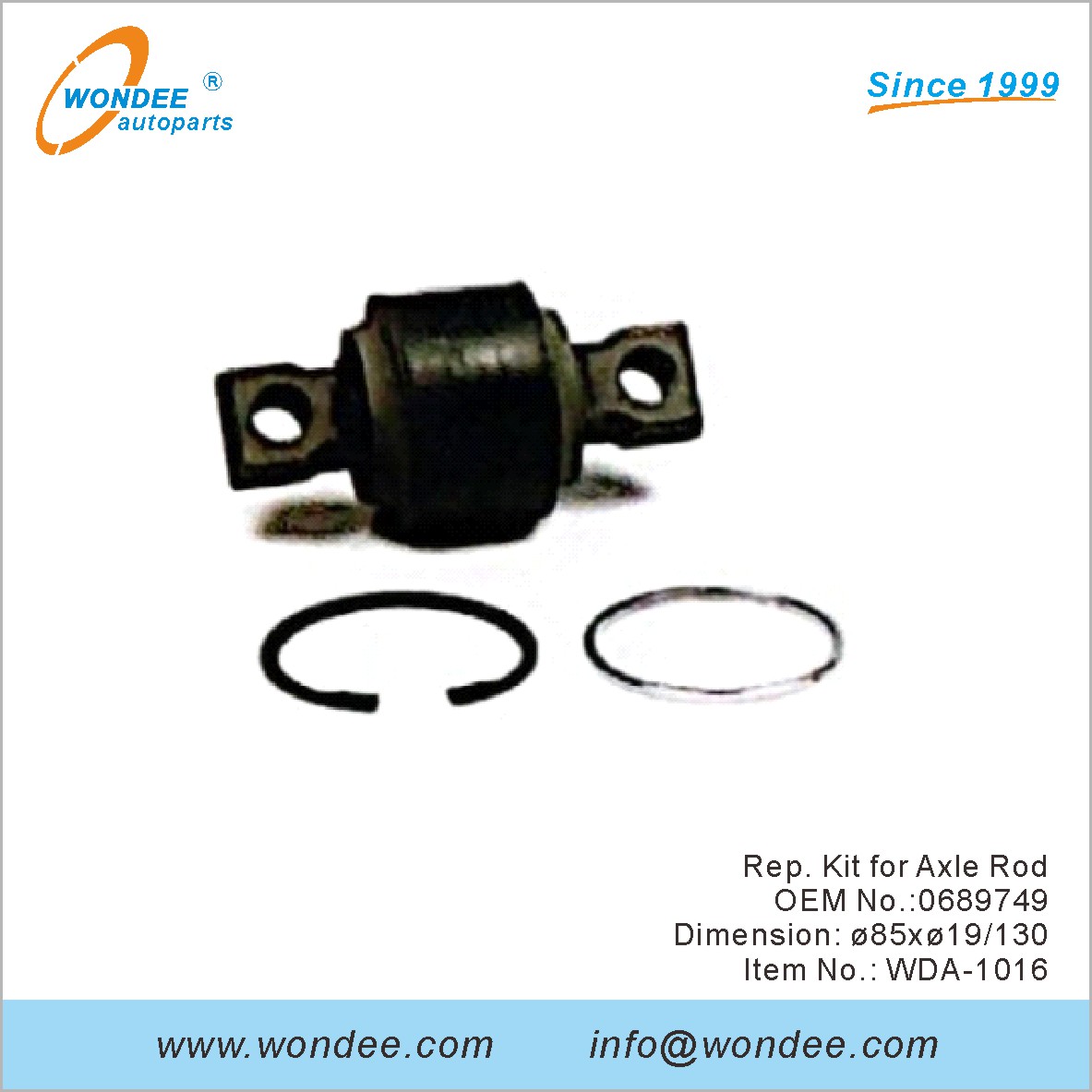 REP. KIT لـ AXLE ROD OEM 0689749 لـ DAF من Wondee