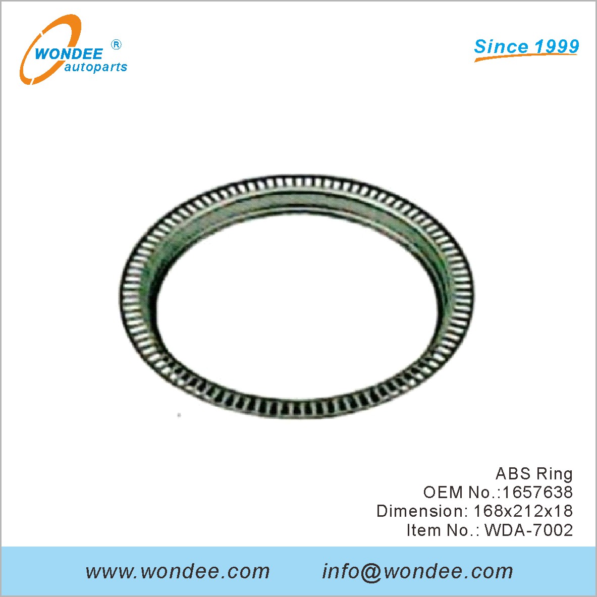 ABS RING OEM 1657638 لـ DAF من Wondee