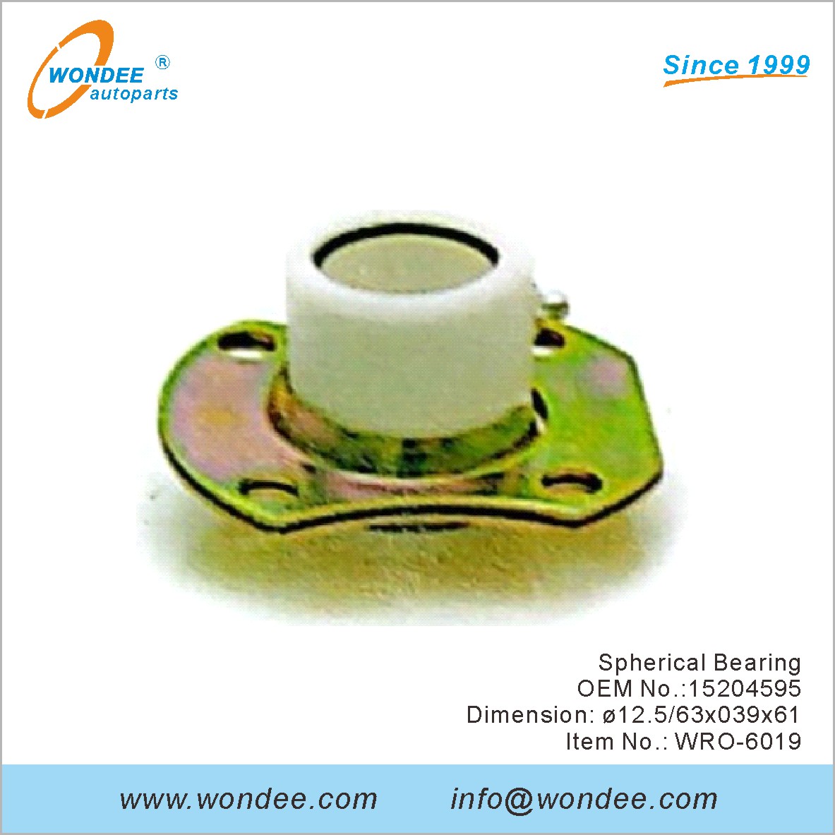 المحمل الكروي OEM 15204595 لـ ROR من Wondee