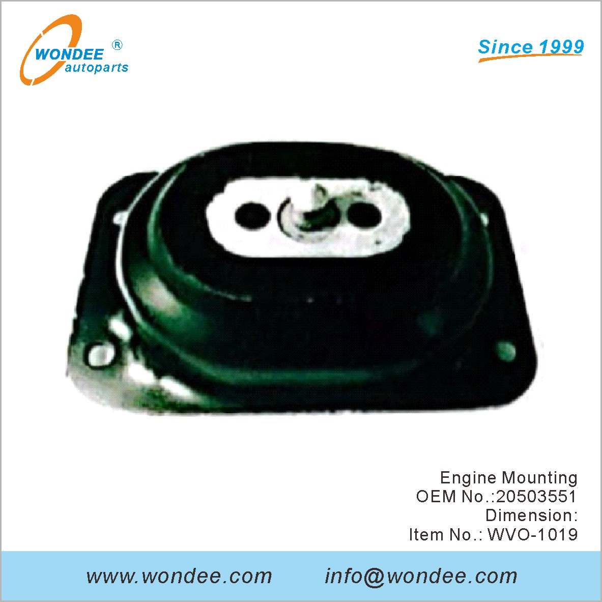 تصاعد المحرك OEM 20503551 لفولفو من Wondee