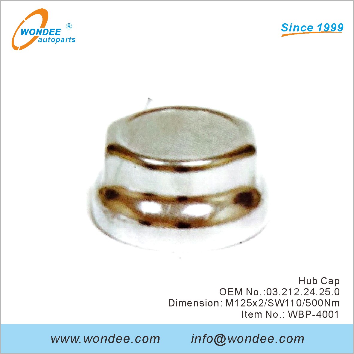 HUB CAP OEM 0321224250 لـ BPW من Wondee