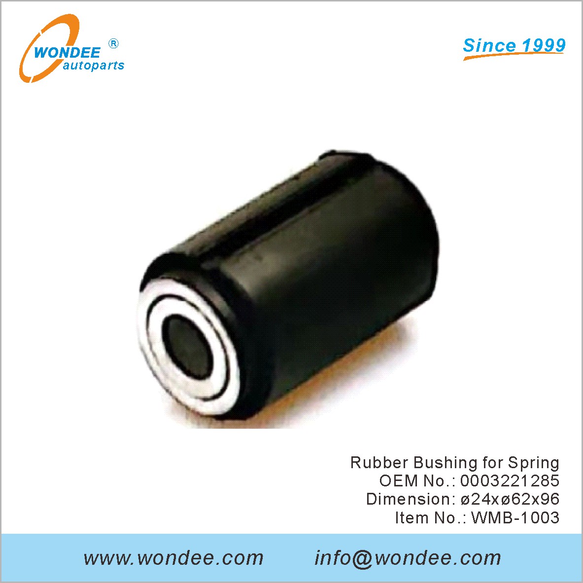 جلبة مطاطية لفصل الربيع OEM 0003221285 لبنز من Wondee