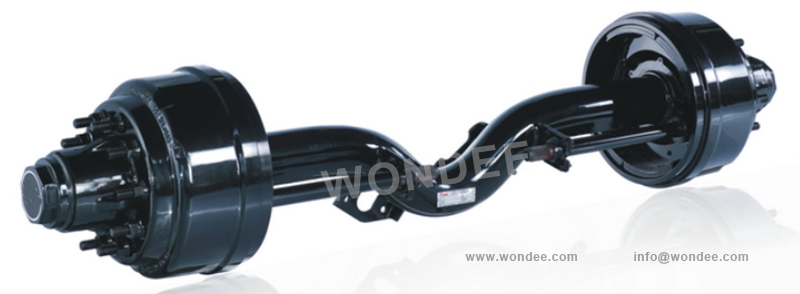محطة قطرة نصف مقطورة محور من الصين الصانع / الأوتوبارت Wondee