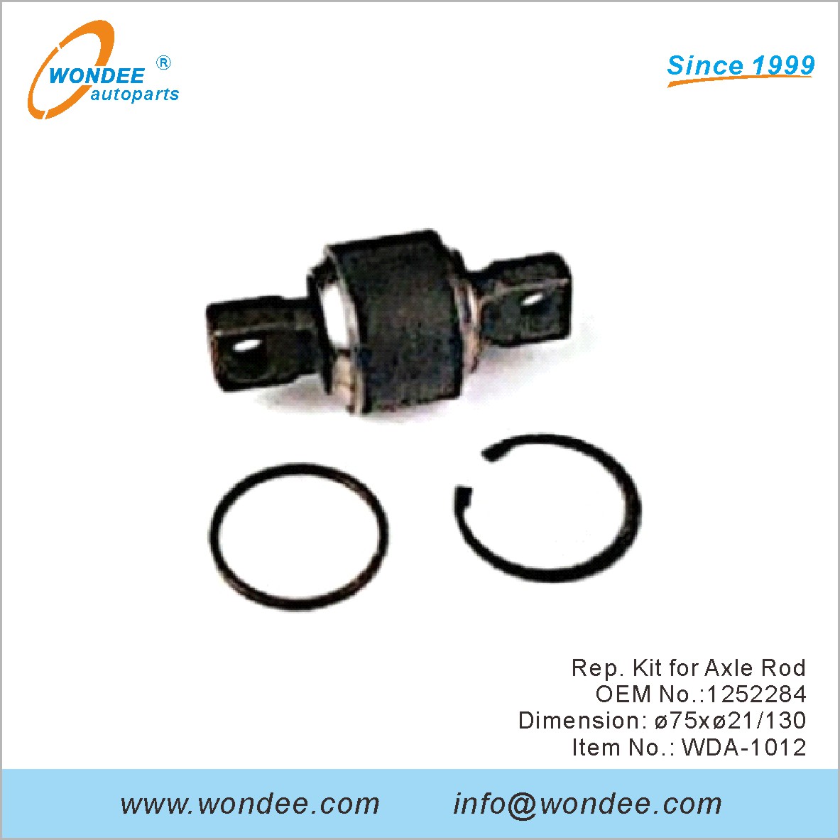 ريب. مجموعة محور قضيب OEM 1252284 لـ DAF من Wondee