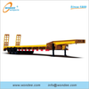 2-axle 3-axle 16.5 M Lowbed نصف مقطورة (منصة العمل 12M) للبيع