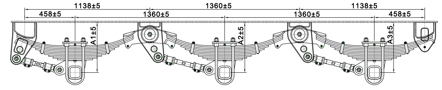 تعليق ميكانيكي WD68-03
