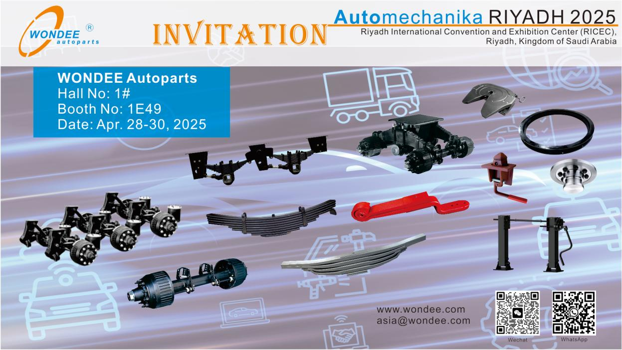 Wondee لعرض الابتكارات قطع غيار مقطورة في Automicher Riyadh 2025
