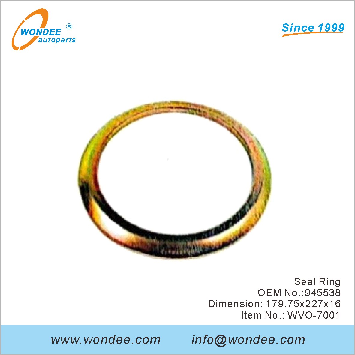 ختم حلقة OEM 945538 لفولفو من Wondee