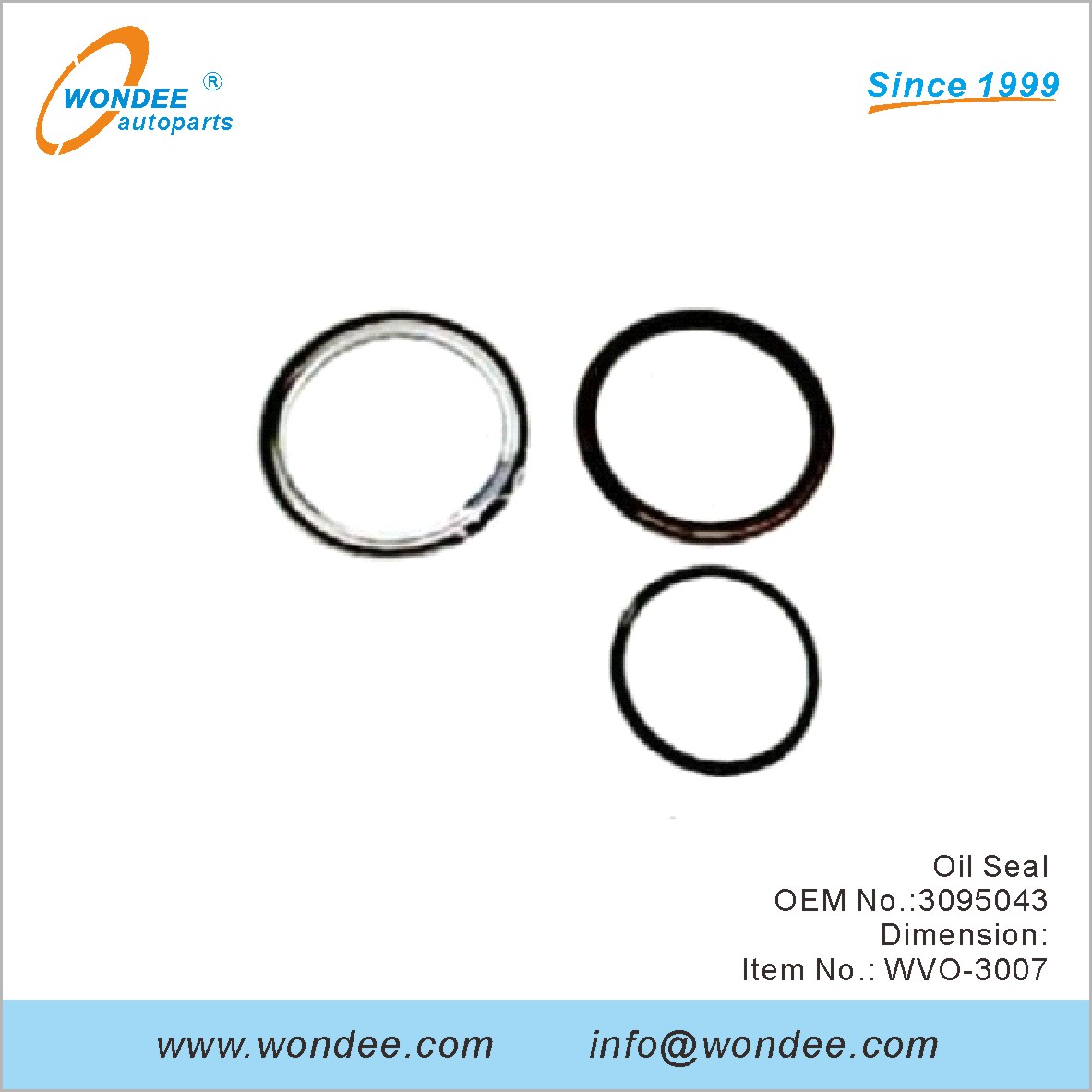 ختم الزيت OEM 3095043 لفولفو من Wondee