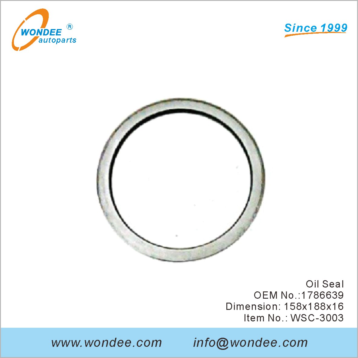 ختم الزيت OEM 1786639 من Wondee
