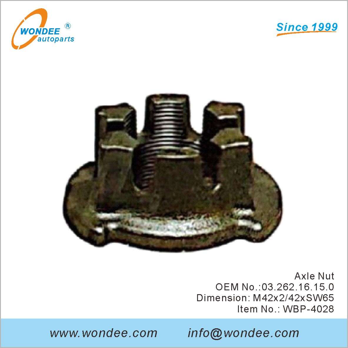 محور الجوز OEM 0326216150 لـ BPW من Wondee