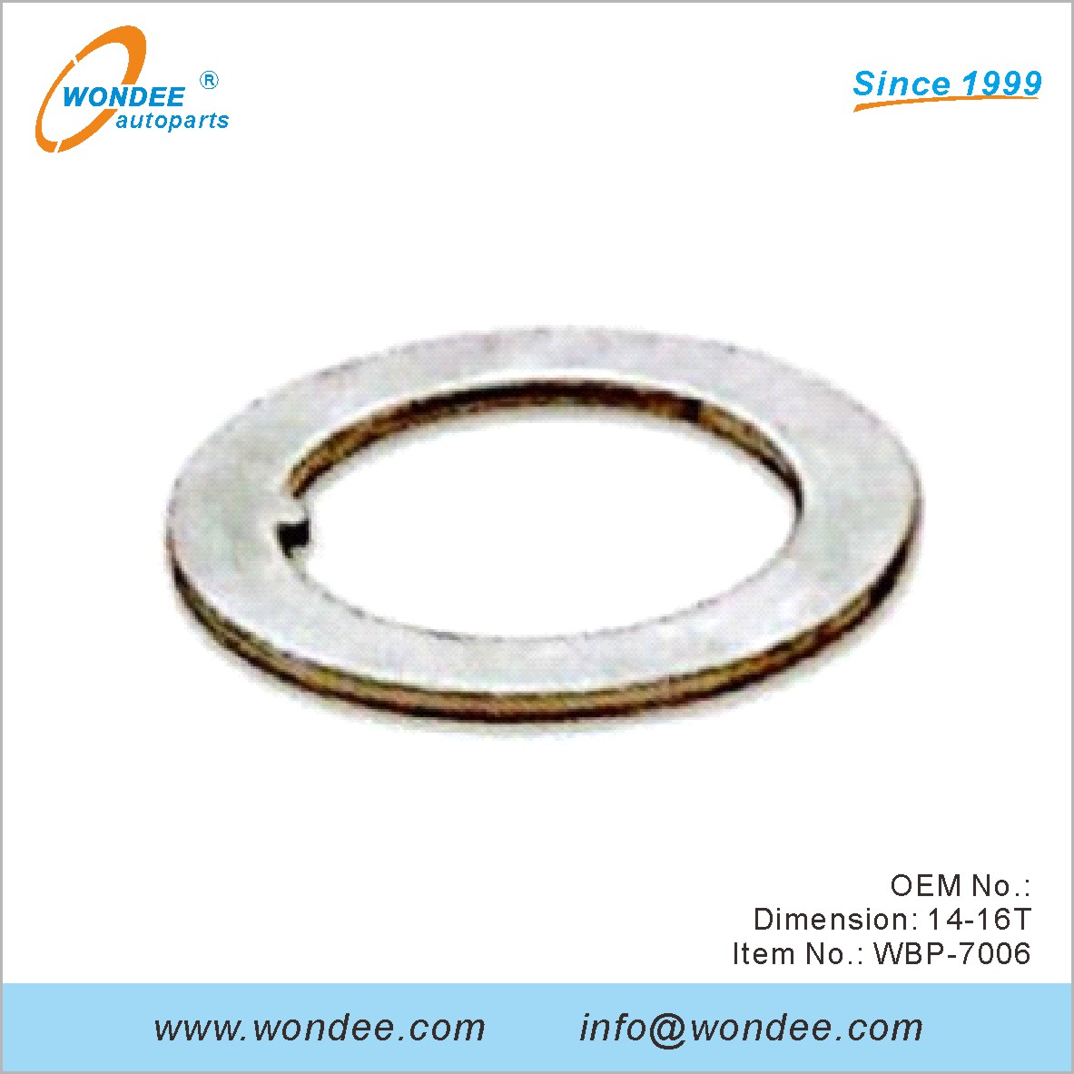 OEM لـ BPW من Wondee (4)