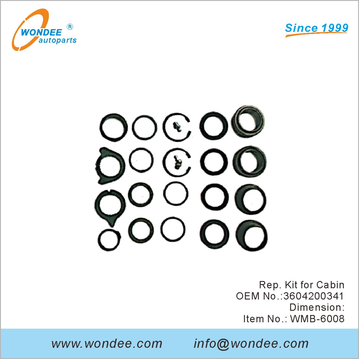 ريب. مجموعة المقصورة OEM 3604200341 لبنز من Wondee