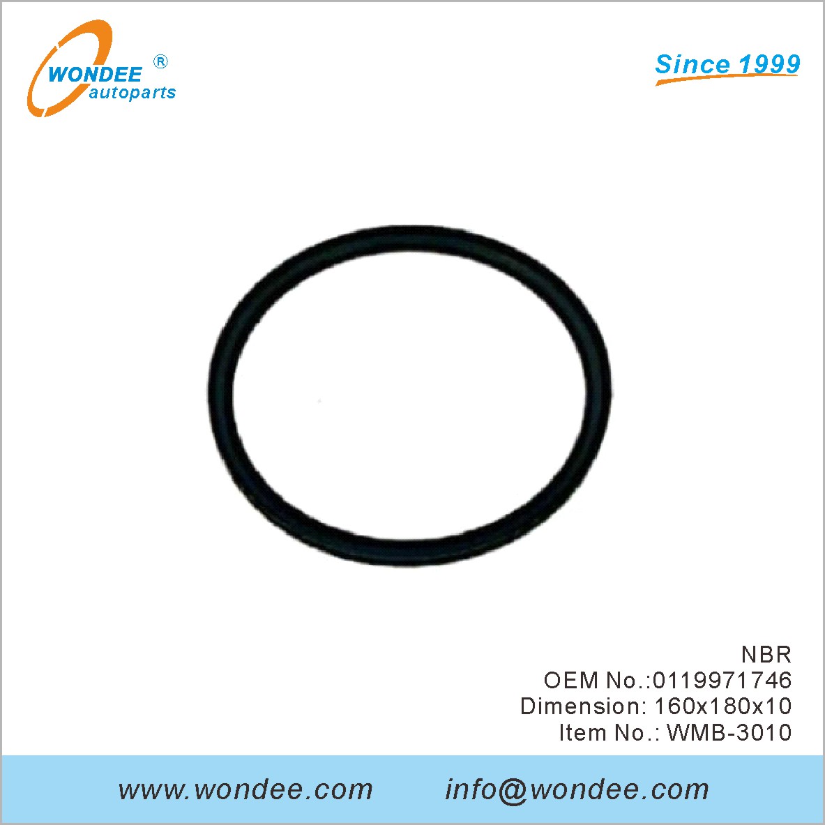 NBR OEM 0119971746 لبنز من Wondee