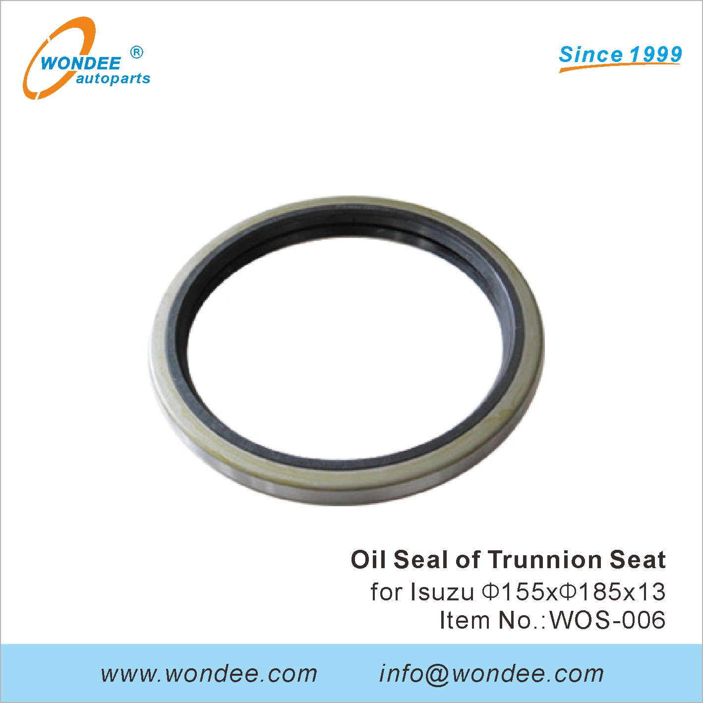 Wondee Oil Seal من مقعد Trunnion (6)