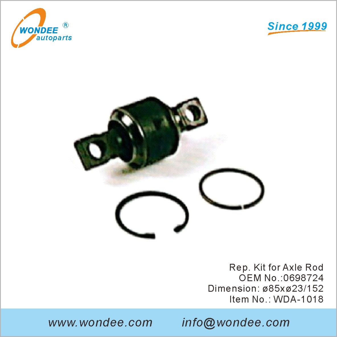 REP. KIT لـ AXLE ROD OEM 0698724 لـ DAF من Wondee