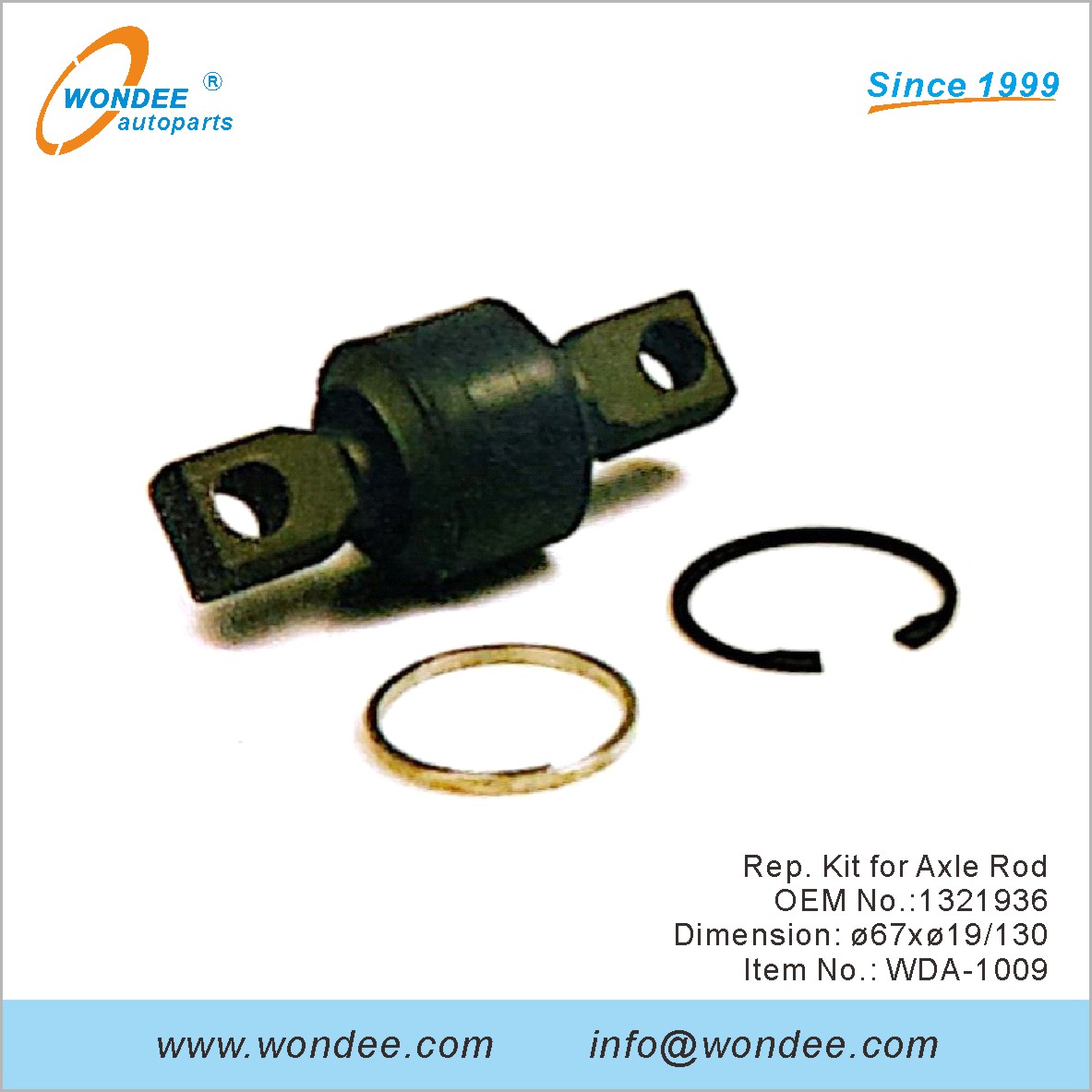 ريب. مجموعة محور قضيب OEM 1321936 لـ DAF من Wondee