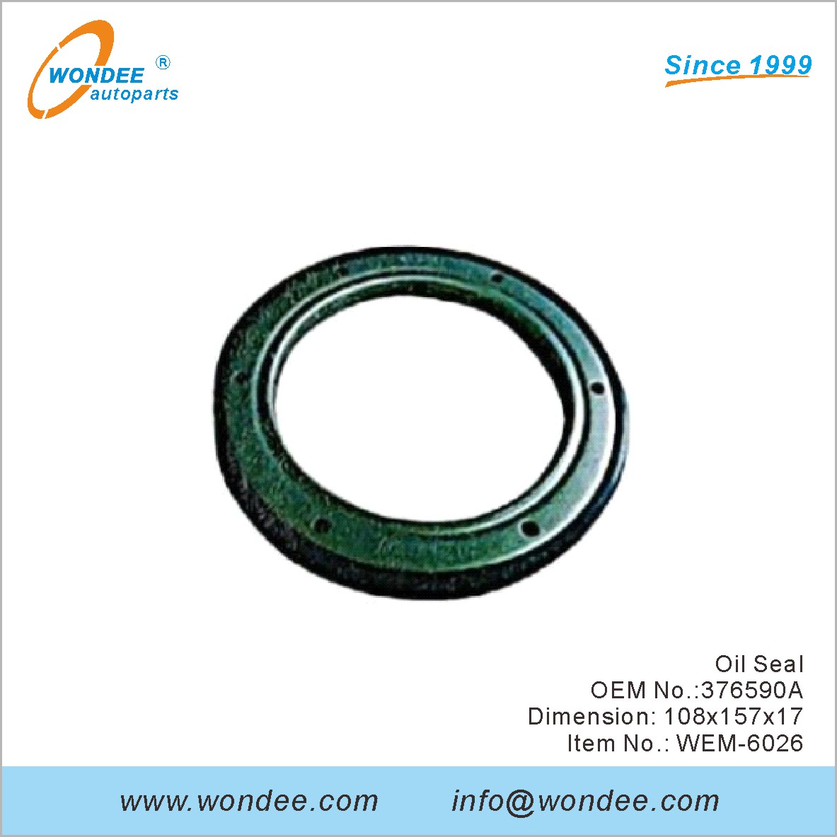 OIL SEAL OEM 376590A للمحرك من Wondee