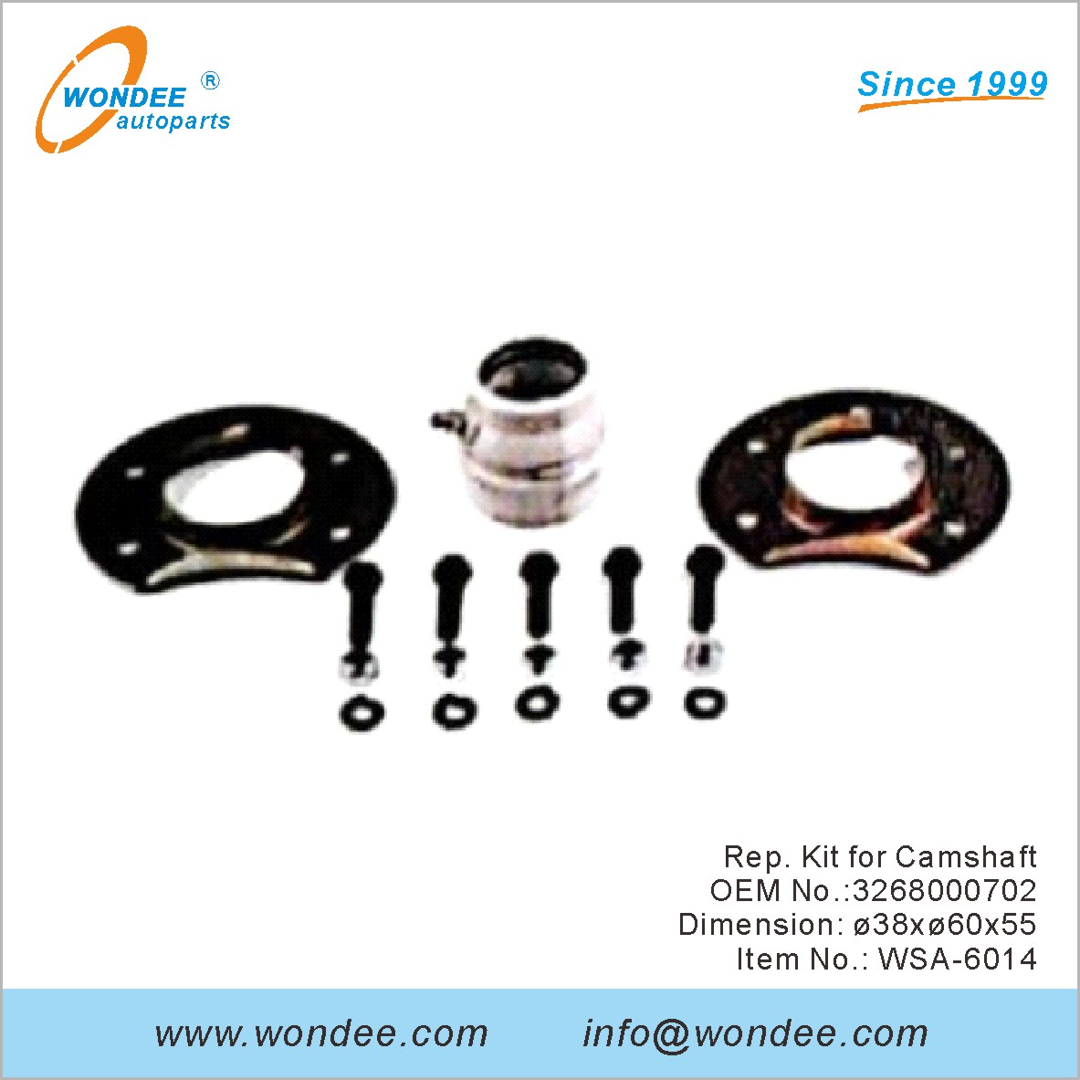 REP. KIT for عمود الحدبات OEM 3268000702 لـ SAF من Wondee
