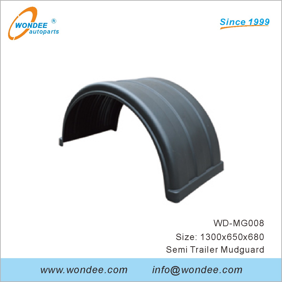 WD-MG-009 Semi Trailer Mudguard من Autoparts Wondee (9)
