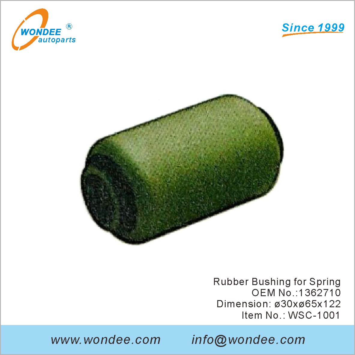 جلبة مطاطية لربيع OEM 1362710 من Wondee