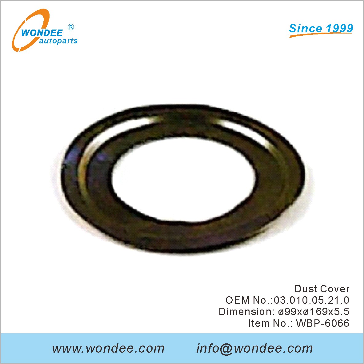 غطاء الغبار OEM 0301005210 لـ BPW من Wondee