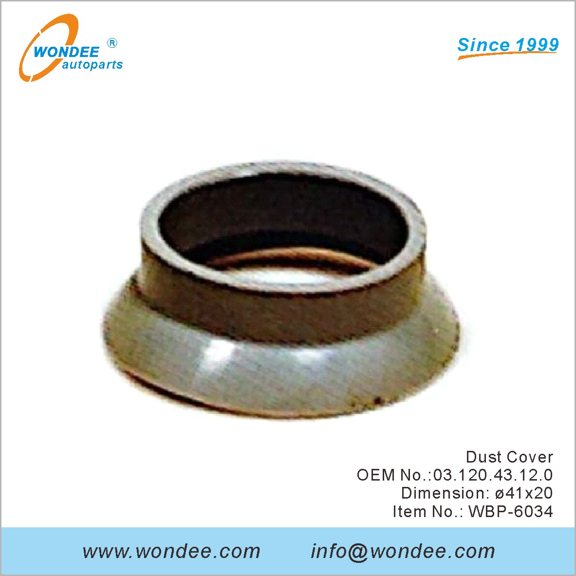غطاء الغبار OEM 0312043120 لـ BPW من Wondee