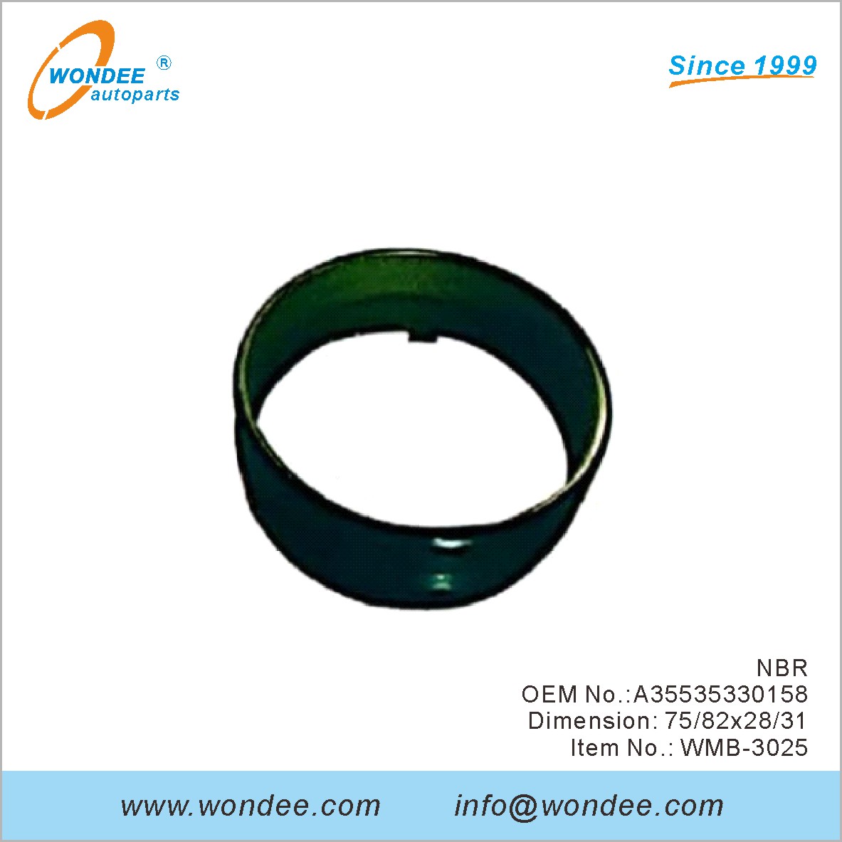 NBR OEM A35535330158 لبنز من Wondee