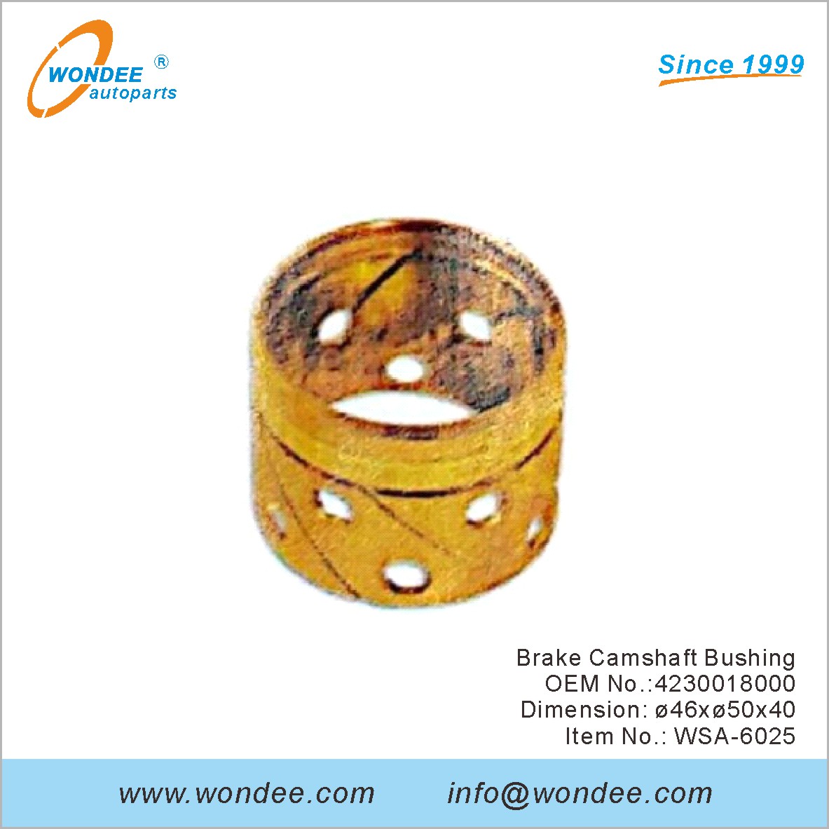 فرامل عمود الحدبات البوزاء OEM 4230018000 لـ SAF من Wondee