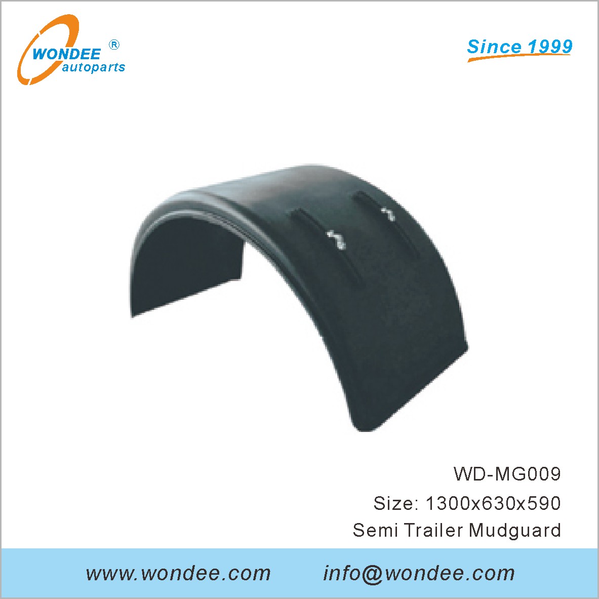 WD-MG-011 Semi Trailer Mudguard من Autoparts Wondee (11)