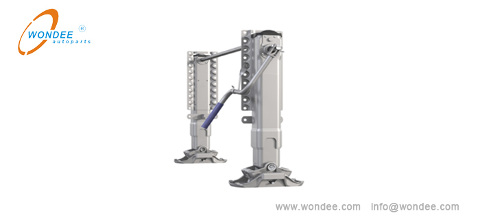 28 طن هبوط للعطور الثقيلة نصف مقطورة من الصين الصانع / الأوتوبارت Wondee