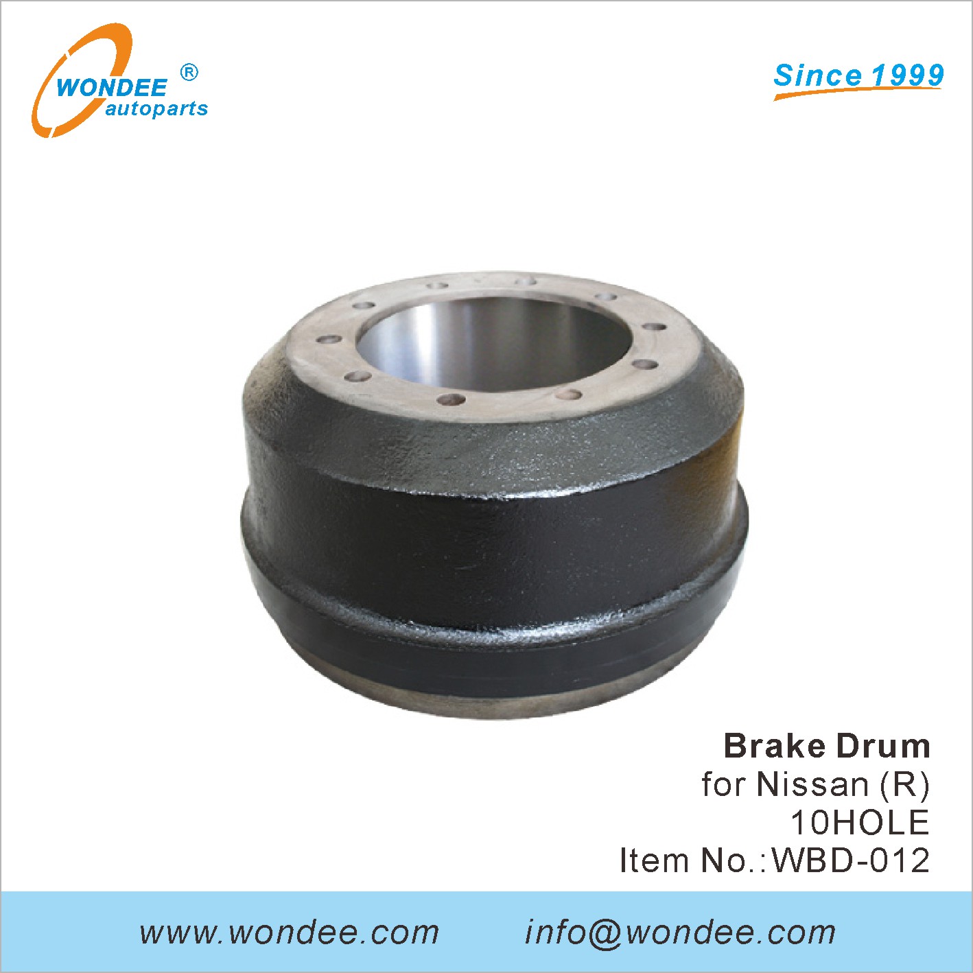 Wondee Brake Drum (12)