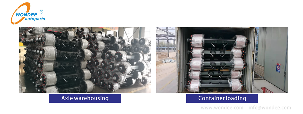 WONDEE trailer axle loading