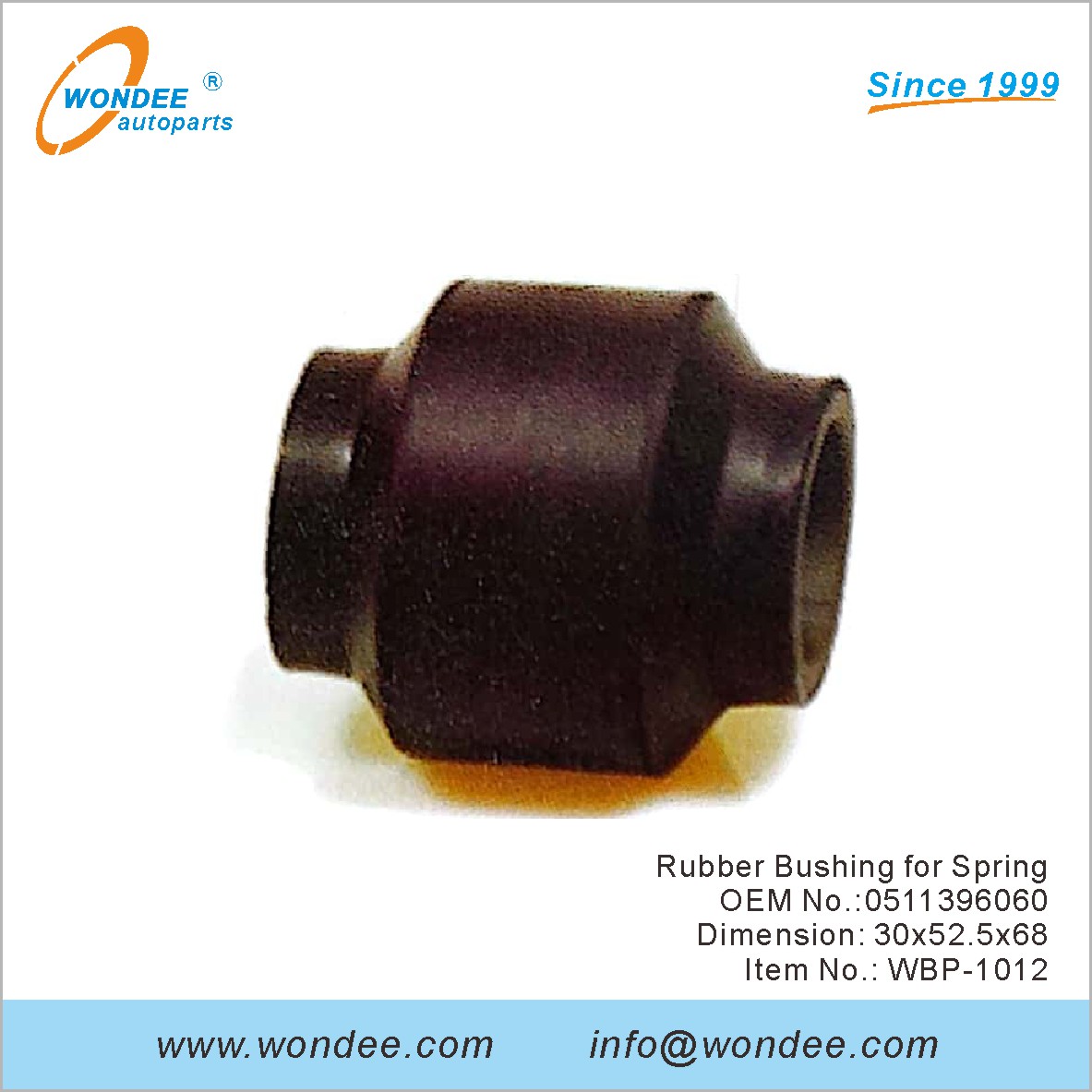 جلبة مطاطية لـ Spring OEM 0511396060 لـ BPW من Wondee