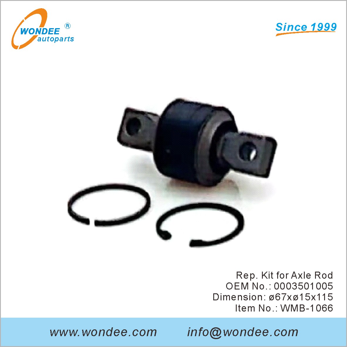 ريب. مجموعة محور قضيب OEM 0003501005 لبنز من Wondee