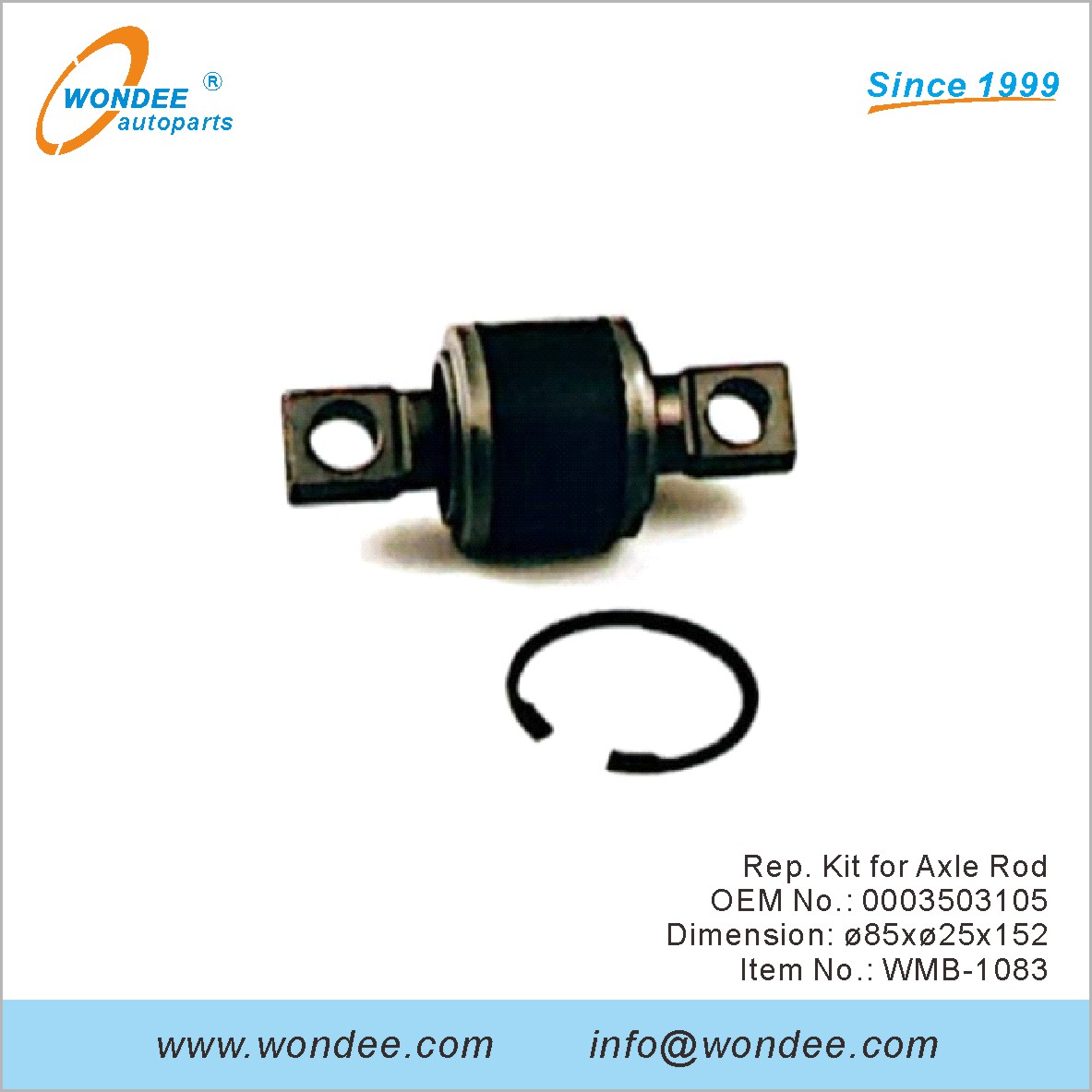 ريب. مجموعة محور قضيب OEM 0003503105 لبنز من Wondee