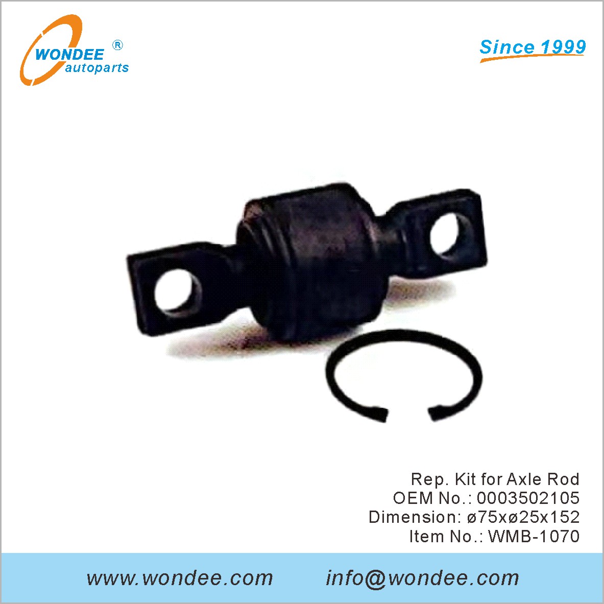 ريب. مجموعة محور قضيب OEM 0003502105 لبنز من Wondee