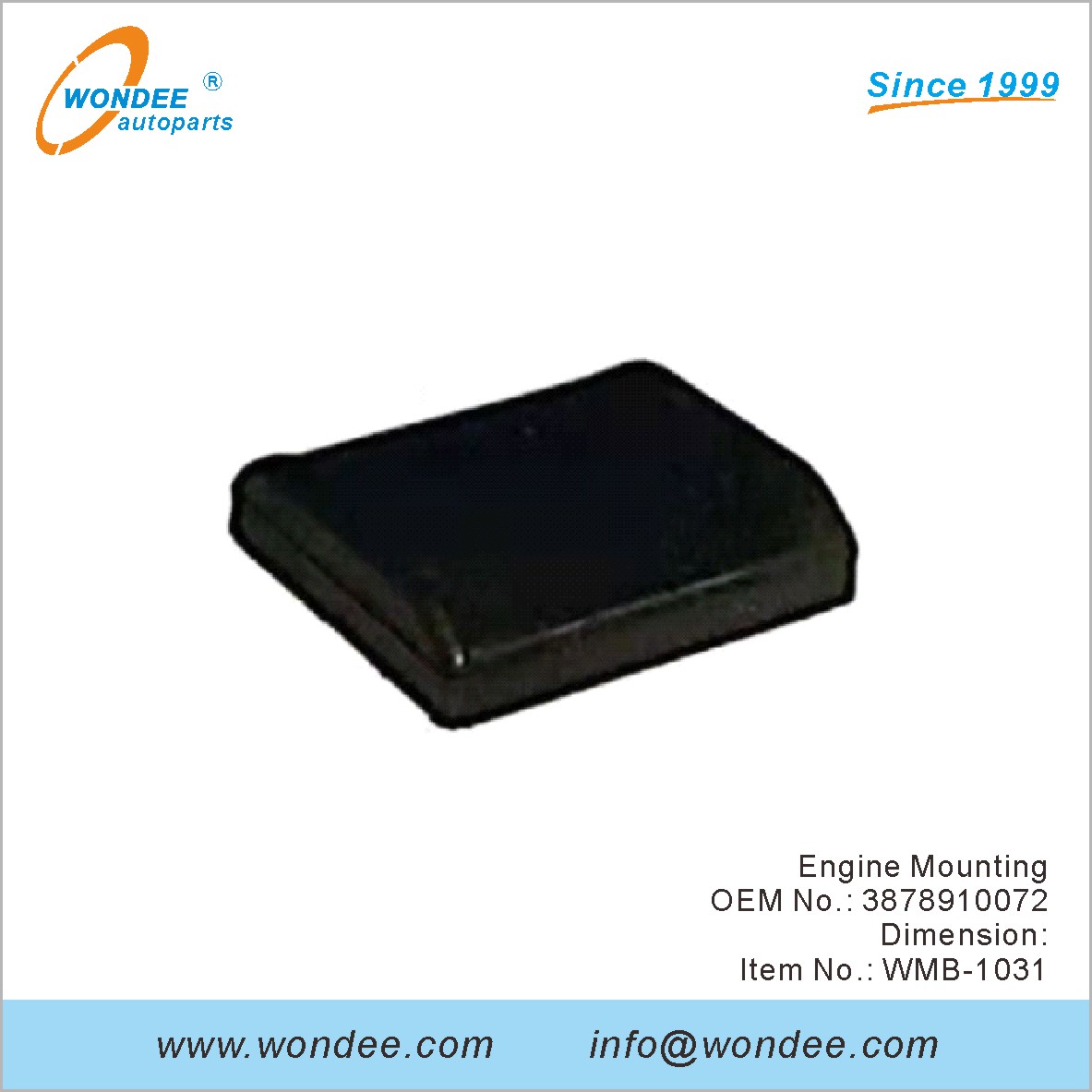 تصاعد المحرك OEM 3878910072 لبنز من Wondee