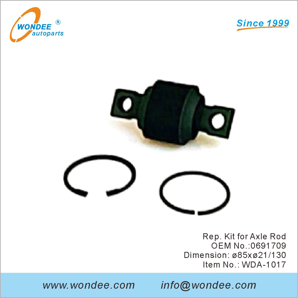 REP. KIT for Axle Rodo OEM 0691709 لـ DAF from Wondee